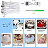 NICAVKIT 6Pcs Silicone Candle Molds Set for DIY Scented Candles view 3