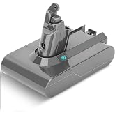 Boetpcr Upgraded 6000mAh Replacement Battery 21.6 Volt(Sliver) | Compatible with SV03 SV04 SV05 SV06 SV07 SV09 VTC4 DC58 DC59 DC61 DC62 DC72 DC74 V6 Animal Absolute Motorhead Handheld Vacuum