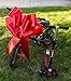 Giant Red Bow for Cars 23” Perfect on a New Car Big Bows Tie, for Birthday Gifts on Graduation Gifts, New Houses, Christmas Presents. A Multipurpose Bow for Many Surprises.