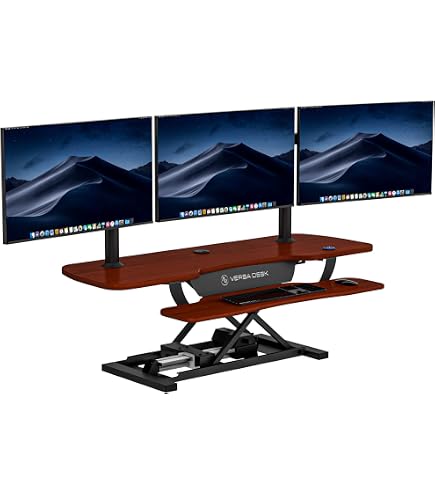 VERSADESK Monitorständer – Höhenverstellbarer Stahlarm Für Bis Zu 32 Zoll Monitore