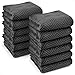 Cheap Cheap Moving Boxes - Deluxe Moving Blankets (12-Pack) - Size: 72 X 80 Inches, Black and Grey (MB)
