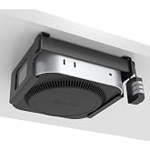 Bylitco Under Desk Mount for Mac mini M4/M5/M6 Pro | Anti-Theft Metal Bracket with Password Lock &amp; Protective Padding |VESA-Compatible Hidden Installation (Desk/Monitor)