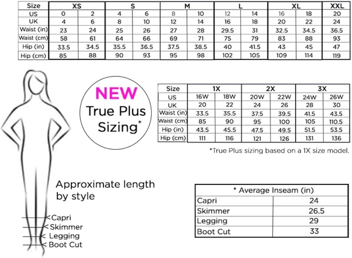 HUE Women's Cotton Ultra Legging with Wide Waistband, Assorted at  Women’s Clothing store