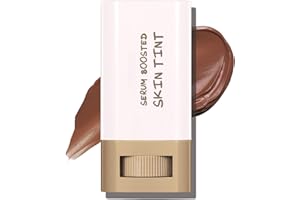 ISHERBIN Foundation Stick Beauty Balm Serum Boosted Skin Tint - Solid 𝗧𝗶𝗻𝘁𝗲𝗱 Moisturizing Serum Contour Stick Foundation, Hydrates, Smooths Full Coverage, Natural Finish Makeup #02