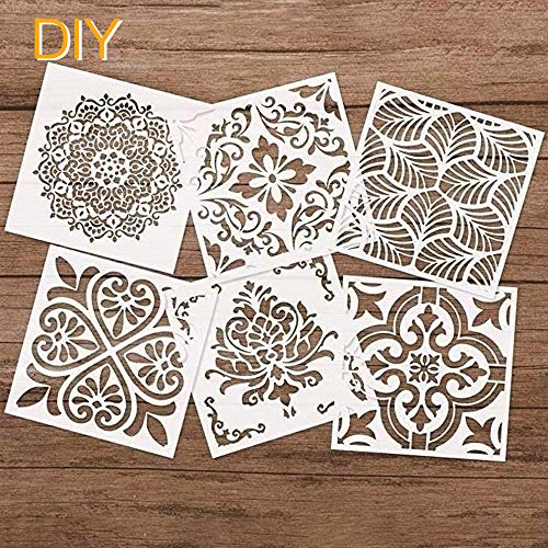 10 Stück Mylar Schablonenblätter Airbrush Schablonen DIN A3 Folie Mylarfolie zur Verwendung mit Silhouette-Maschinen (30.5 x 30.5 cm) 6 Mil – Bild 2