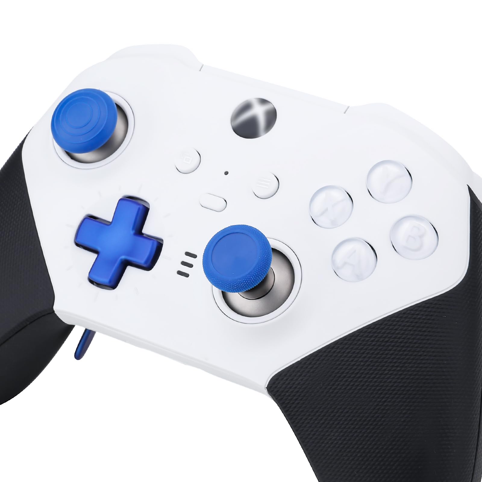 Elite Series 2 Controller Accessories, 13 in 1 Metal Thumbsticks for Xbox One Elite Series 2, Gaming Accessory Replacement Parts Compatible with Xbox Elite Wireless Controller Series 2 Core(Blue)