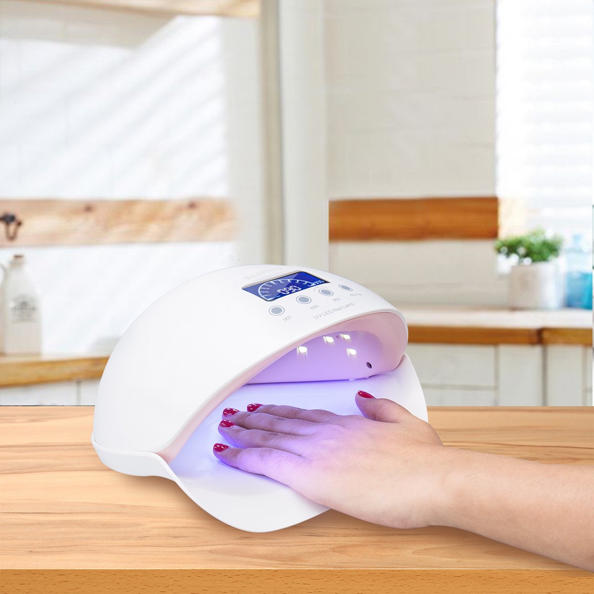 Nail Dryer UV LED Nail Lamp with LCD Display Screen 3 Timer