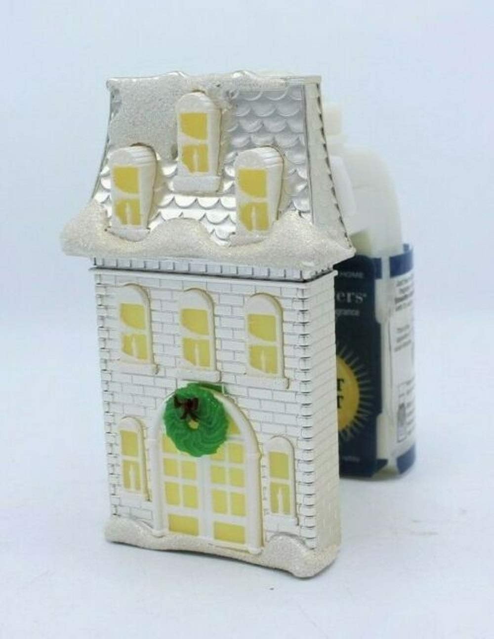 Amazon Com Bath Body Works Wallflower Fragrance Plug Christmas House Night Light Home Kitchen