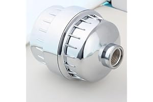 20-Stage Shower Head Filter for Hard Water, Remove Chlorine & Heavy Metals, Prevents Clogged Shower Nozzles, Universal Bathro