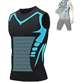 YJFZYYJJ Men Compression Shirt, 2024 New Version Ionic Shaping Sleeveless Vest for for Men to Build a Perfect Body