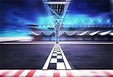 AOFOTO 6x4ft Finish Line Race Track Backdrop Motor