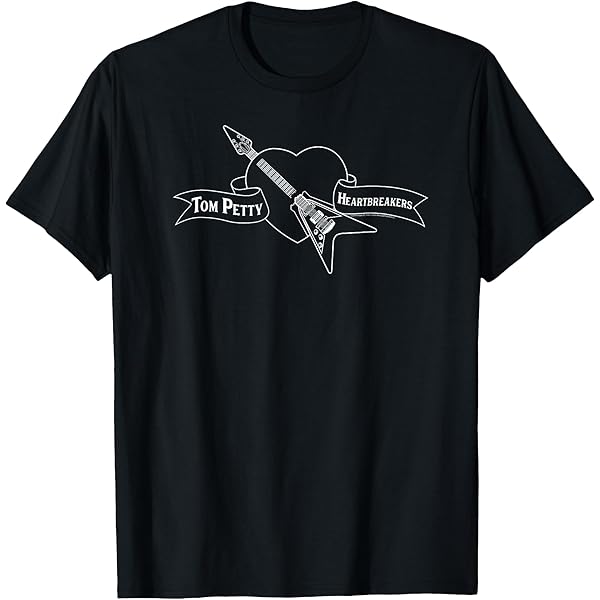 Amazon.com: Tom Petty and The Heartbreakers Classic Logo T-Shirt