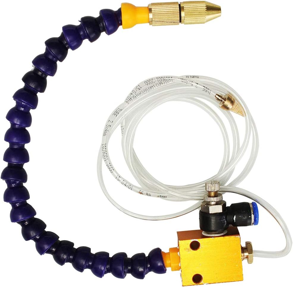 OriGlam Mist Coolant Mist Lubrication, Spray System Unit Used for CNC Lathe Milling Drill