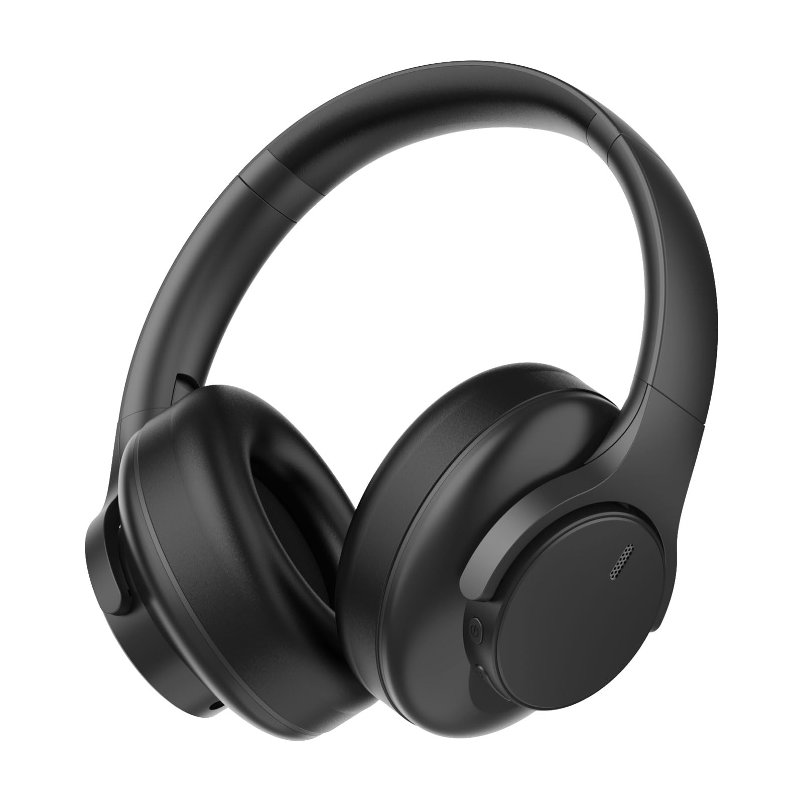Foldable Bluetooth headphones with 82-ho...