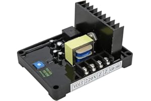 VIKYE Automatic Voltage Regulator, GB160 AVR Generator Voltage Regulator for Brush Single Phase ST Alternator
