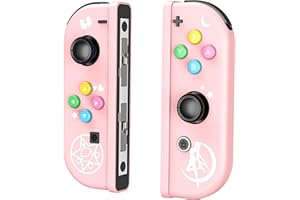 HEI LAN Controller for Nintendo Switch, Replacement Wireless L/R Controllers Support Dual Vibration/Wake-up