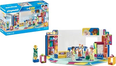 71534 Boutique de vêtements - MyLife - Comprend Trois Personnages, Une Caisse, Une vitrine et des Accessoires - Dès 5 Ans