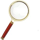 10x Handheld Magnifier, Magnifying Glass High Clarity for Learning Reading Fault Finding