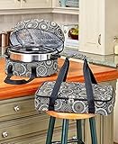 The Lakeside Collection 3-Pc. Carrier Sets - Black Medallion