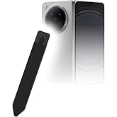 BoxWave Stylus Pouch Compatible with Oppo Find N6 - Stylus PortaPouch, Pen Stylii Holder Carrier Portable Self-Adhesive - Jet Black