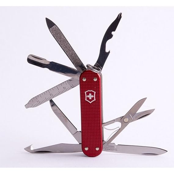 Victorinox MiniChamp Alox , rot (mit Logo)