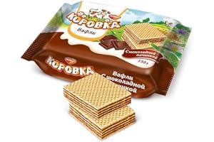 ROT FRONT Imported Russian Waffels "Korovka" stuffed with chocolate 150 g