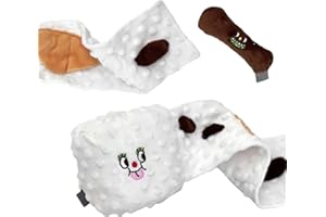 Dog Snuffle Toy, Toilet Paper Plushie Interactive Puzzle Toy Treat Hide and Seek for Fun for Pets