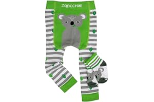 Zoocchini Crawler Legging/Sock Set