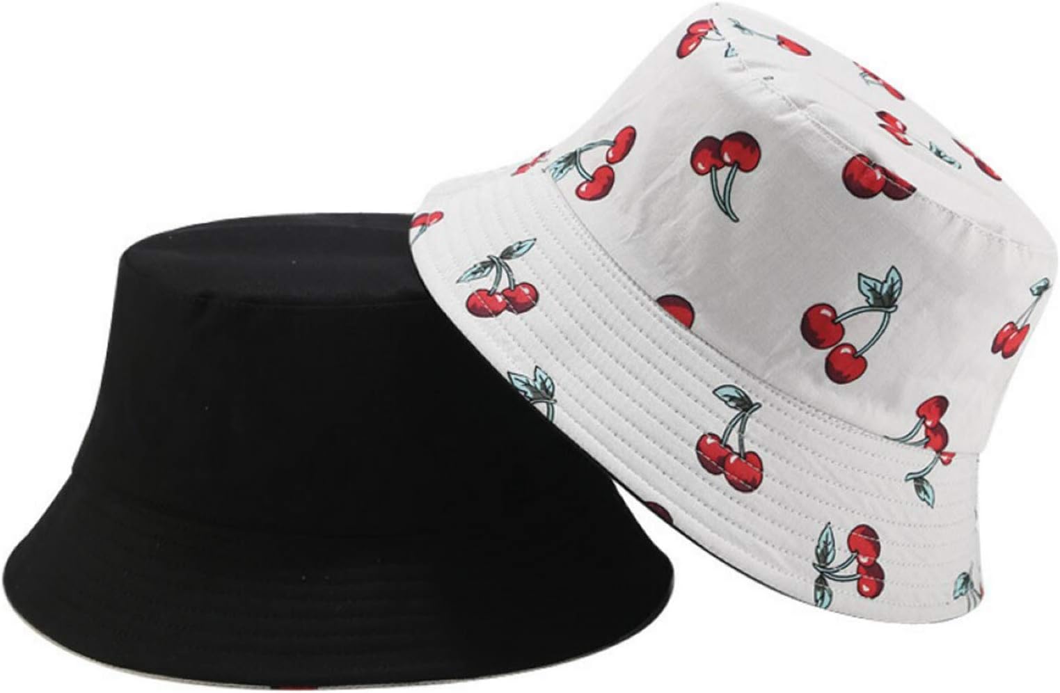 Fruit-Bucket Hat Reversible-Fisherman Cap Packable Summer Sun Protection