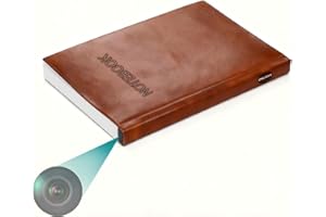 Hidden Camera Notebook Spy Camera 1080P HD Mini Nanny Cam with Motion Detection & Loop Recording for Home Security Business M