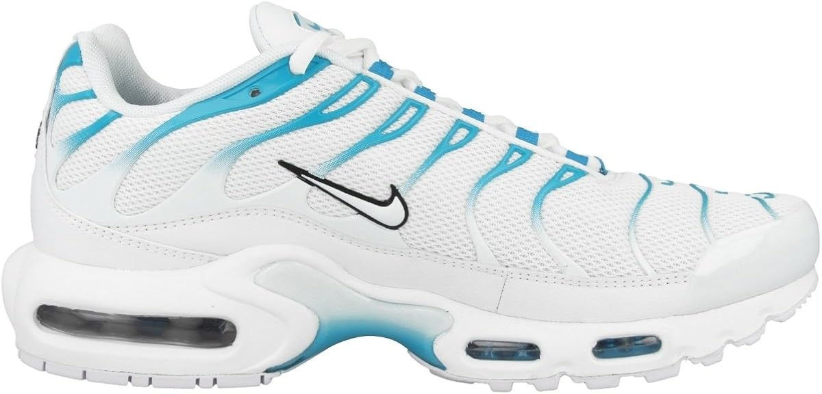 nike air max plus white blue fury