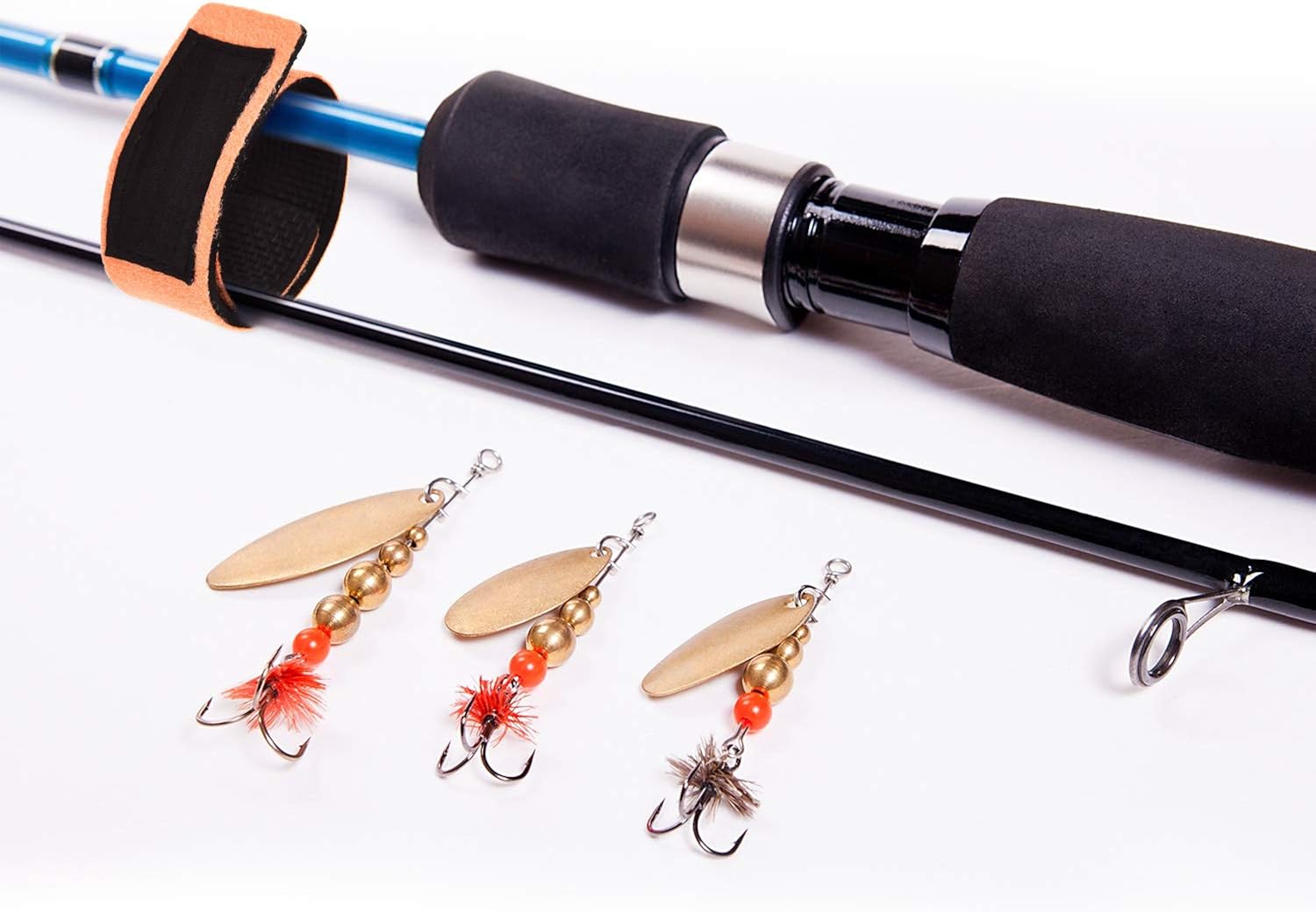 20 Pieces Fishing Rods Belt Ties Stretchy Rod Straps Casting Rod Straps Holders for Fishing Tackle Tie Bag Accessories: Clothing