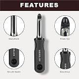 Marshland Premium I-Shape Swivel Vegetable Peelers Non-Slip Stainless Steel view 5