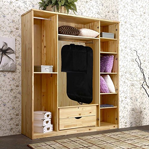 A Plus 40 Inches Travel Suit Cover, Breathable Folding Garment Bags with Handles