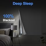 Valquid Blackout Blind 200x145 cm Temporary Window Cover Grey view 2