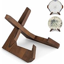 Support De Livre De Cuisine En Bois - Chevalet De Table 16,5 X 21,6 Cm, Idéal Recettes Ou Décoration