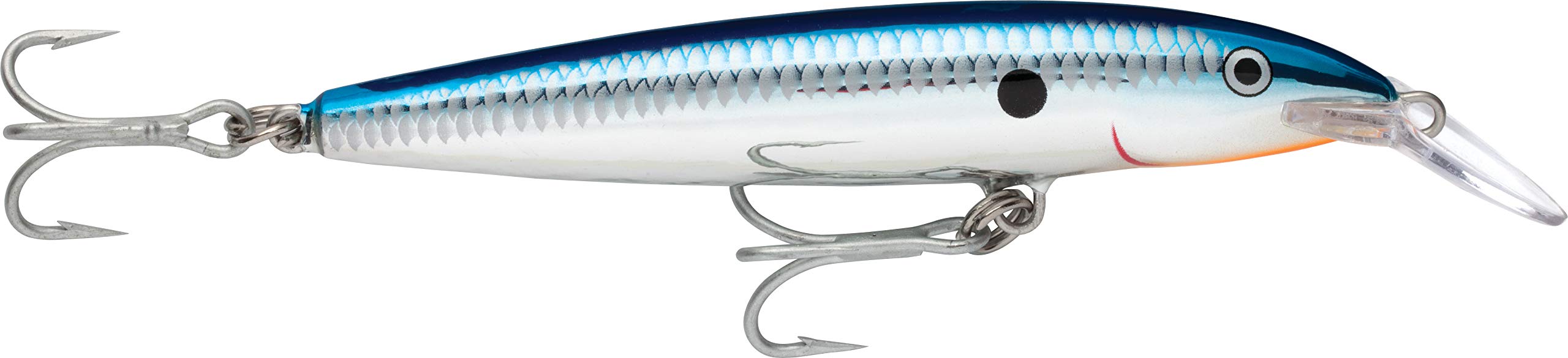 Rapala Floating Magnum Lure with Two No. 1/0 Hooks, 14 cm Length, Silver Blue