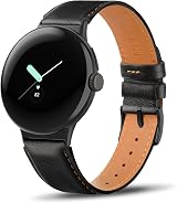 Tuocal Leather Strap for Google Pixel Watch 2 & Pixel Watch Adjustable Men Women