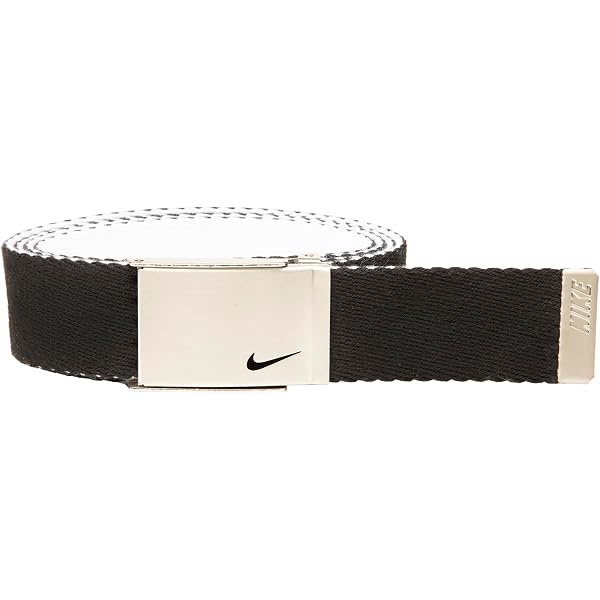 Women\'s Tech Essential Web Belt 32mm Leather-Polyester Adjustable Bottle Opener Nike Tech Essentials Single Web Golf Belt Reversible Blue  main image 3