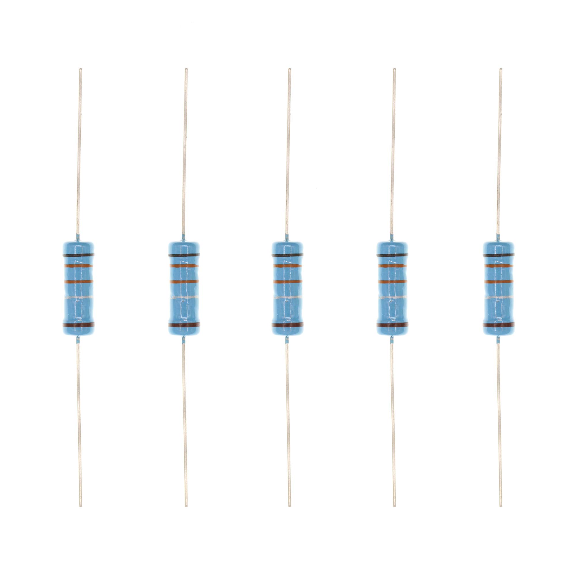 HUABAN 20PCS 3W 3 Watts 0R33 0.33 Ohm 1% Metal Film Resistor