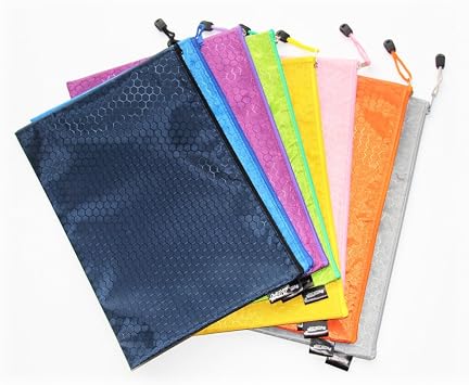 plastic zip folder
