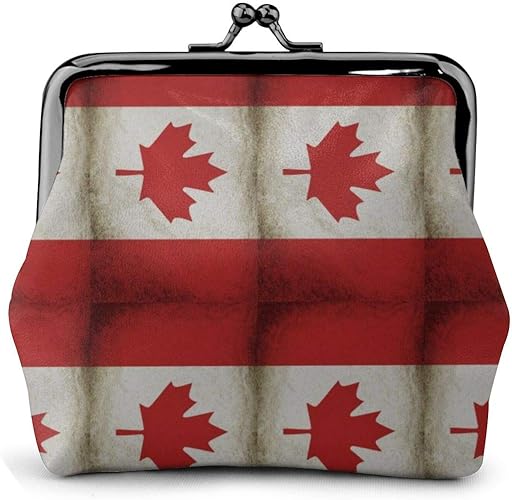 Amazon カナダの旗 財布 レディース 二つ折り 小銭入れ レザー ミニ財布 レディース ブランド 人気 小さい財布 かわいい プレゼントbox 付き 1年間有効な保証 西風sfx 財布