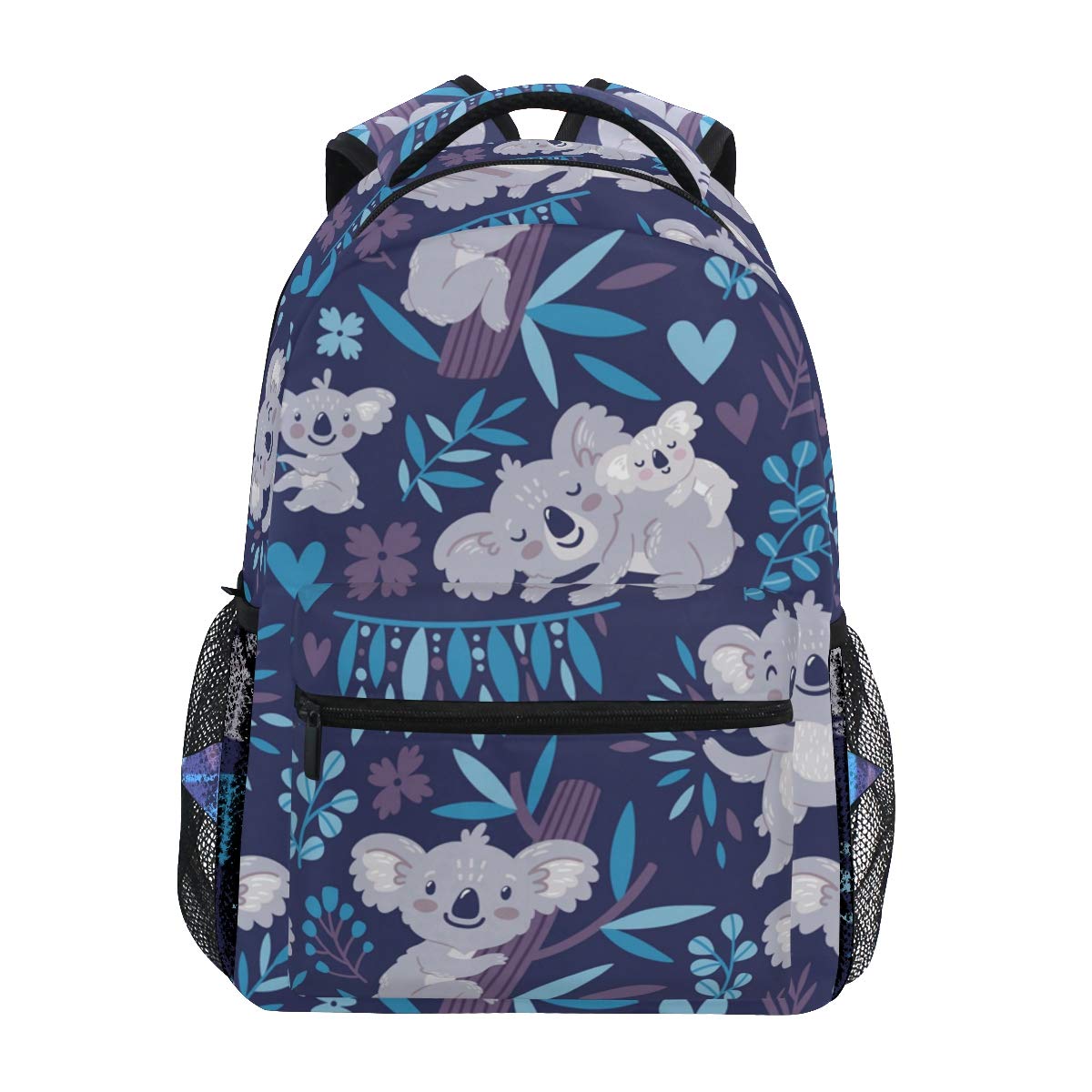 JUMPBEAR Travel Backpack Laptop Casual Daypack Koala Bears College Schoolbag Durable Bookbag