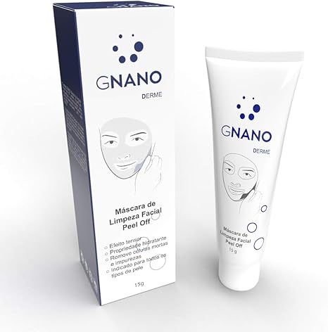Máscara de Limpeza Facial Peel Off, Gnano
