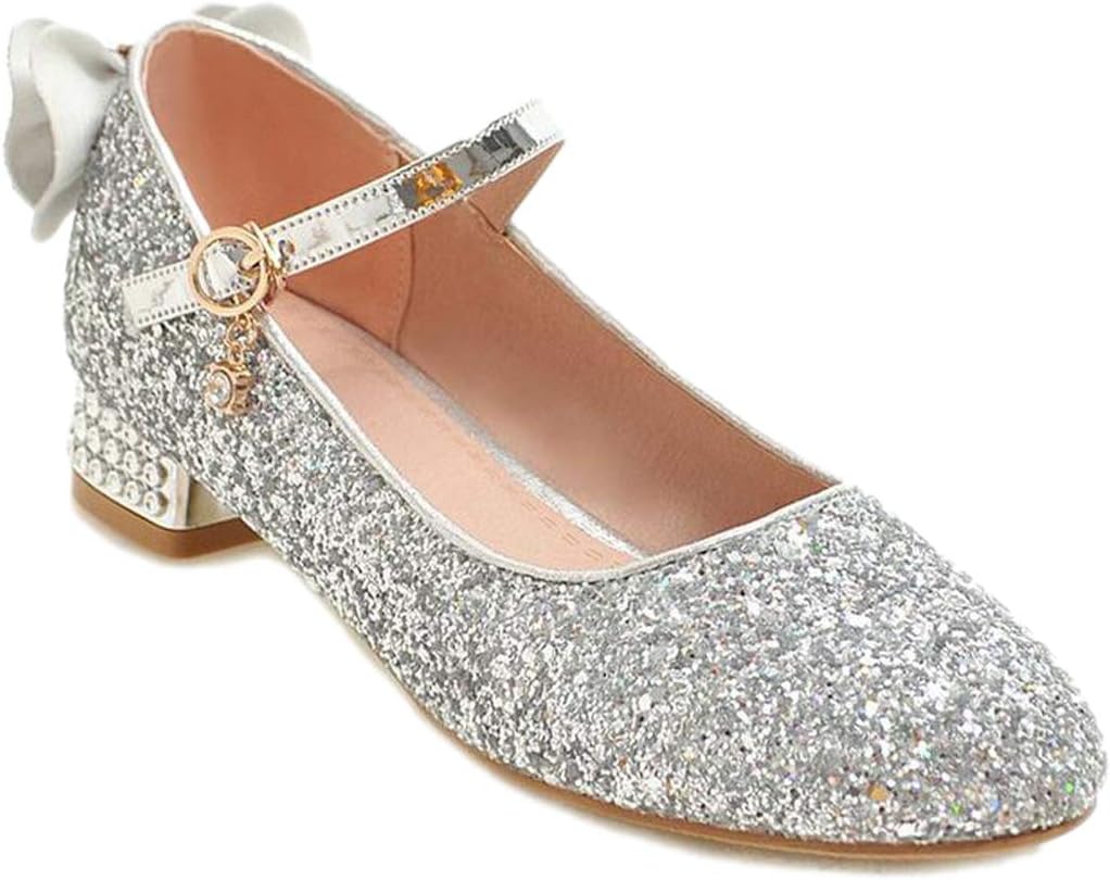 silver character shoes