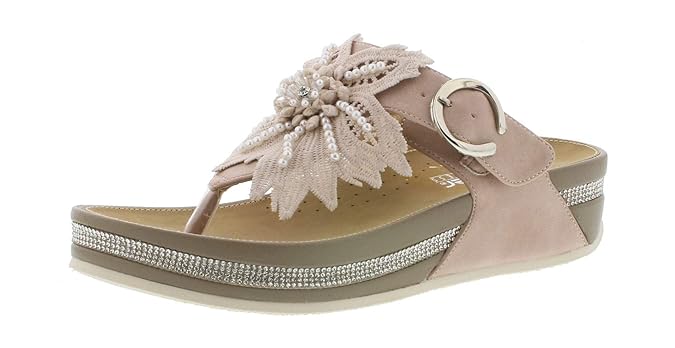Rieker V1499 Damen Sandaletten,Sommerschuh,bequem,flach