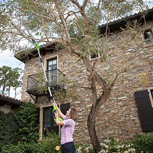 Greenworks Tools Akku-Hochentaster (Li-Ion 40V 20cm Schwertlänge 8 m/s Kettengeschwindigkeit Teleskop-Alustange 3-teilig… – Bild 6