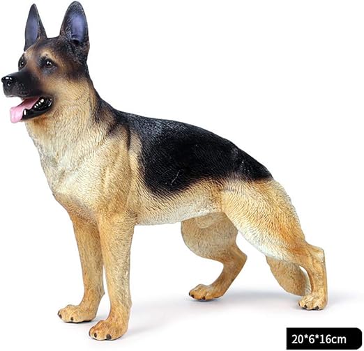 Amazon.com: RGANT figuras de perro pastor, lindos animales de plástico, modelos de juguetes para niños, niños, niños, niñas, recuerdos de fiesta, juguetes educativos grandes: Home \u0026 Kitchen