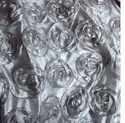 New 1yard 91 130cm 3d African Rosette Lace Fabric Wedding