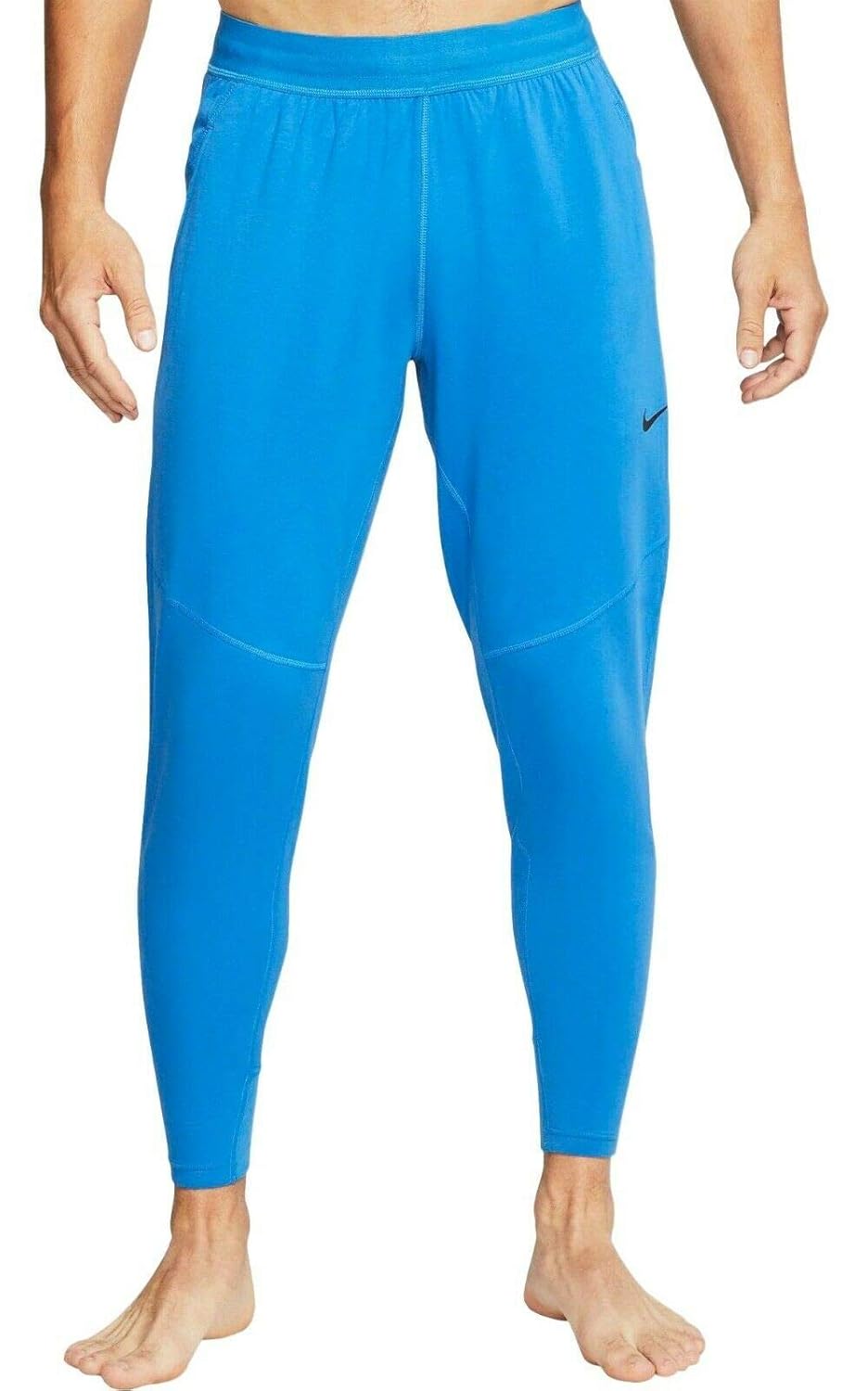 Buy Nike Men's Hyper Dry Woven Yoga Training Pants (Blue, XXLarge) at